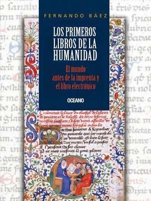 cover image of Los primeros libros de la humanidad